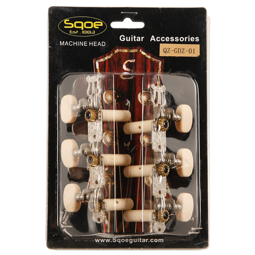 SQOE QZ-GDZ-01 Комплект колковой механики для классической гитары
